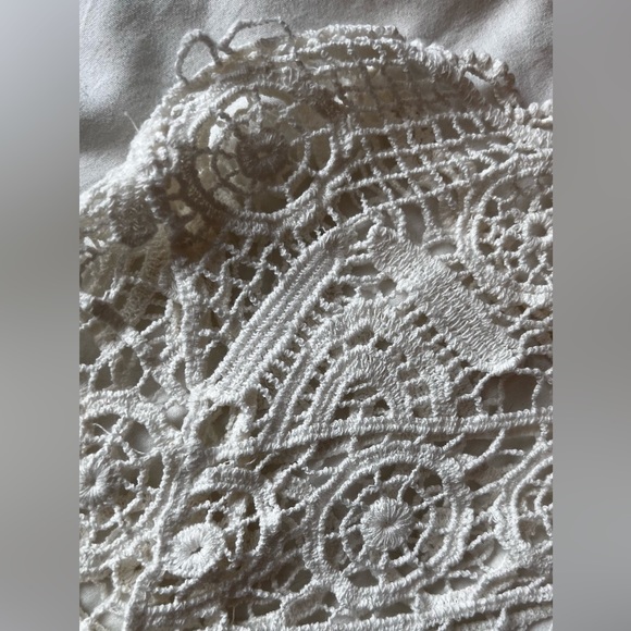 Lace/Crochet Style Beach Coverup - Picture 3 of 5